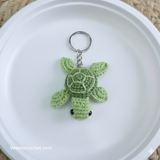 Little Wanderer Turtle Keychain
