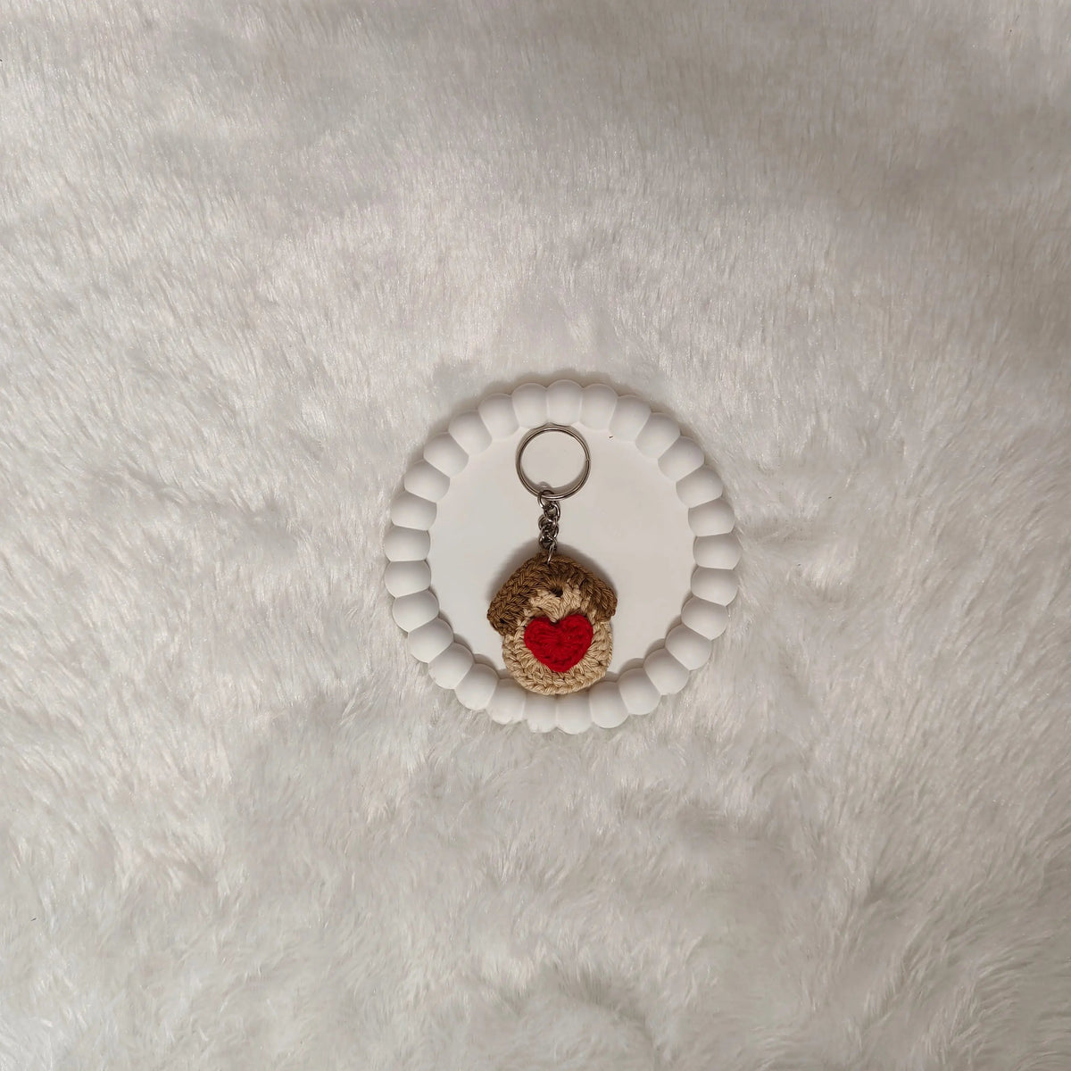 HomeHug Crochet Keychain