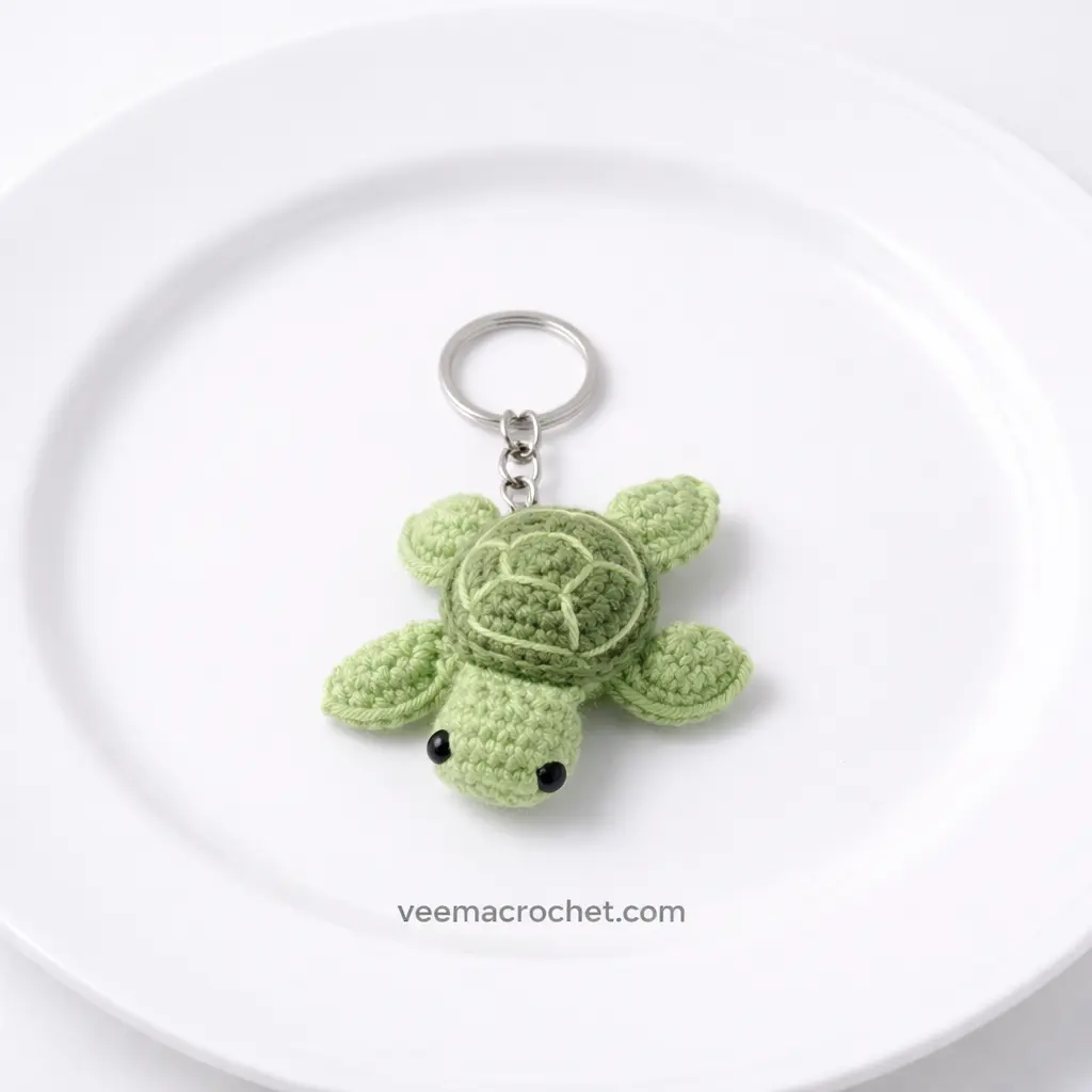 Little Wanderer Turtle Keychain