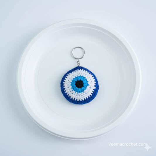 Protective Aura Crochet Keychain
