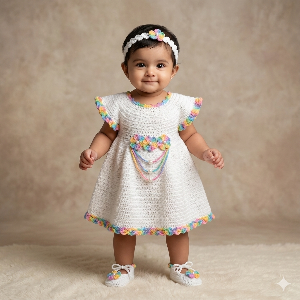 Rainbow Raga Dress Set