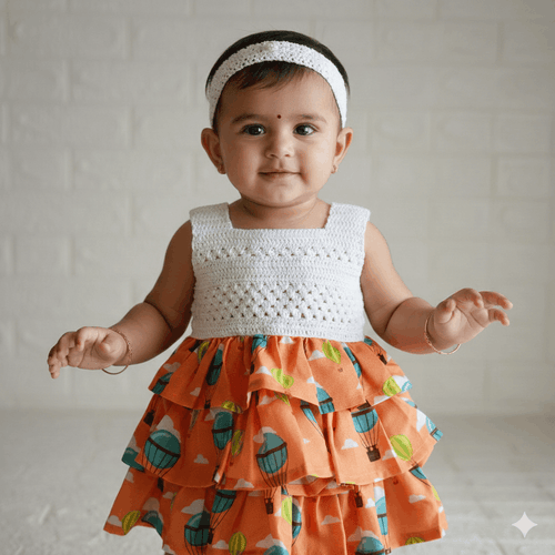 Parachute Crochet Frock
