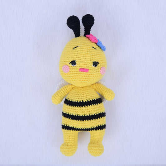 BuzzBloom Crochet Bee Doll