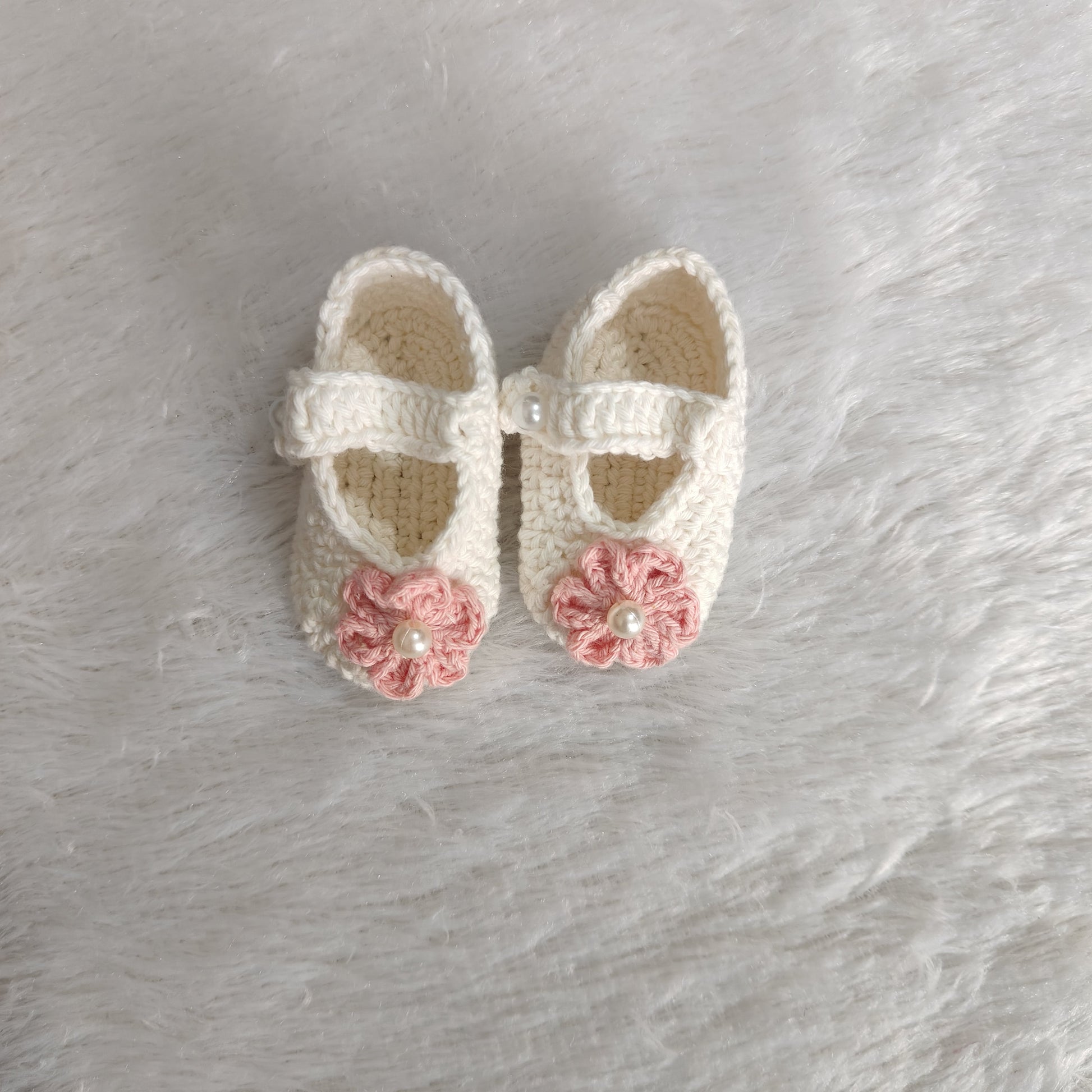 Pink Complete Baby Outfit Set – Dress with Matching Shoes & Headband
