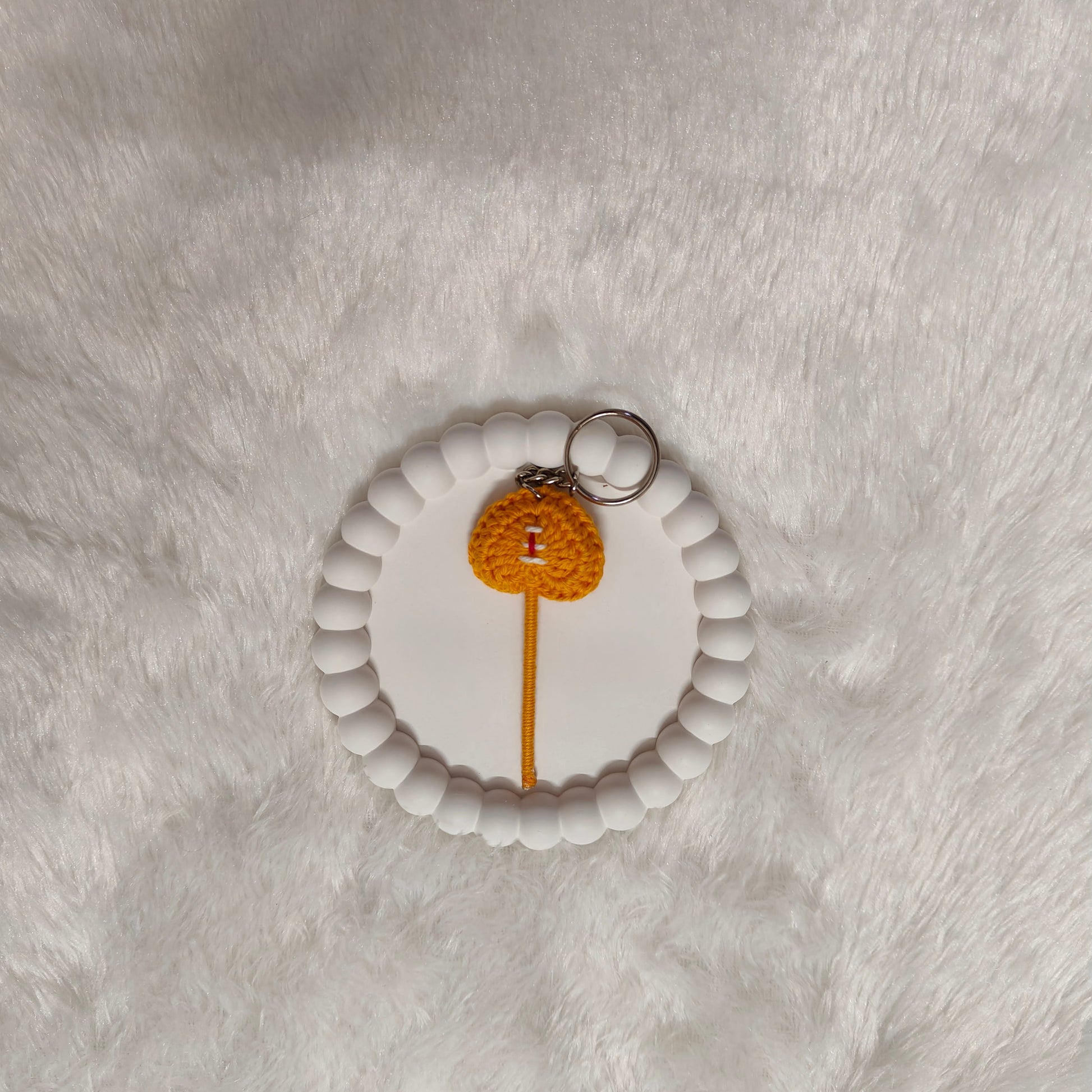 VelShakti Crochet Keychain