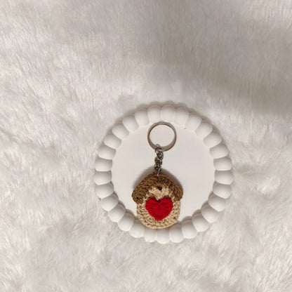HomeHug Crochet Keychain