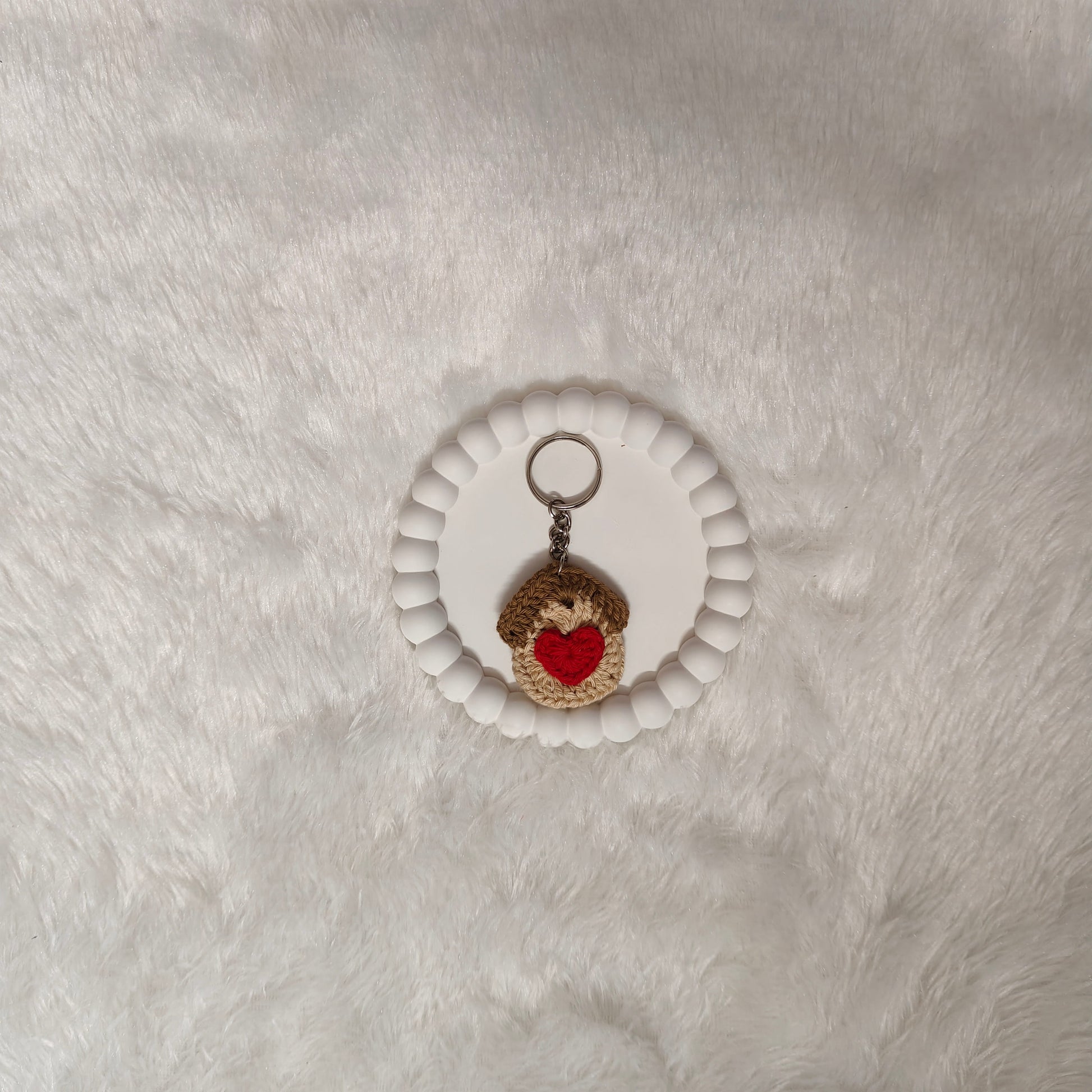HomeHug Crochet Keychain