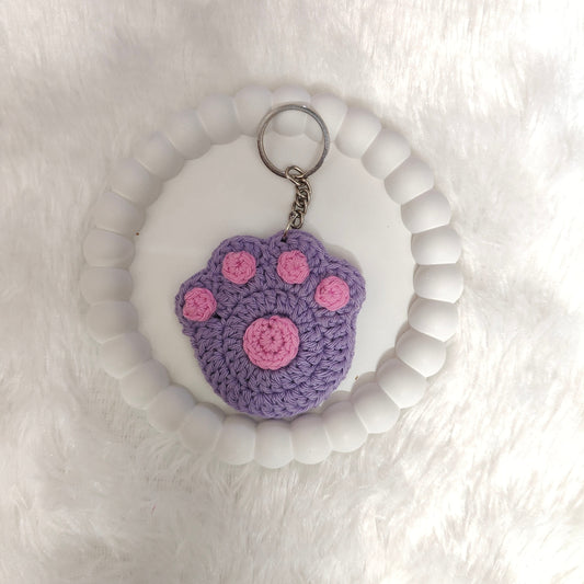 PawPop Crochet Keychain