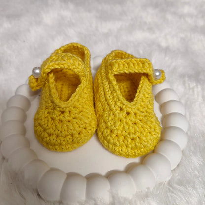SunnySteps Crochet Booties