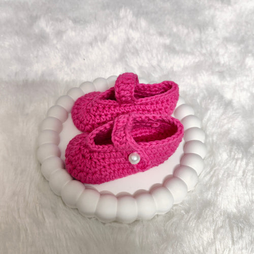 RosySteps Crochet Booties