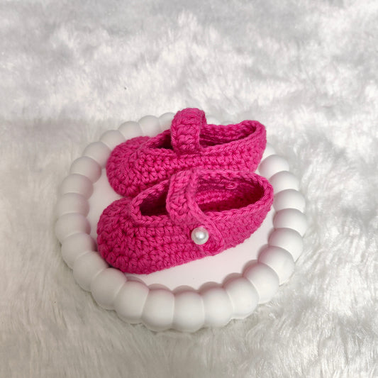 RosySteps Crochet Booties