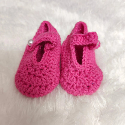RosySteps Crochet Booties