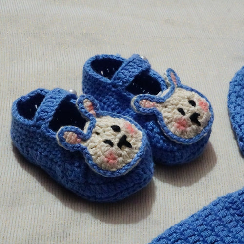 Full Handmade Crochet Baby Romber Set – Soft & Cozy for Newborns