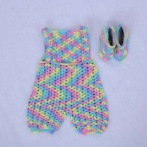 Rainbow Ripple Romper