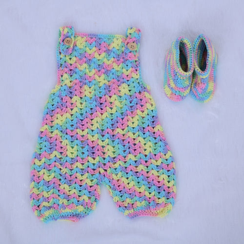 Rainbow Ripple Romper