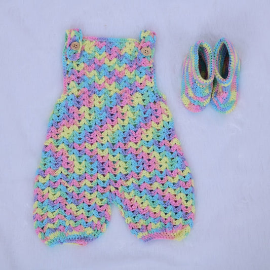 Rainbow Ripple Romper