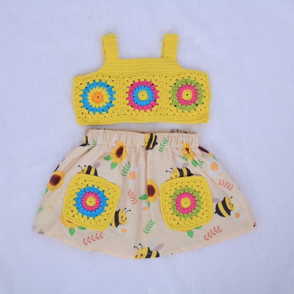 Sunbee Garden Crochet Set