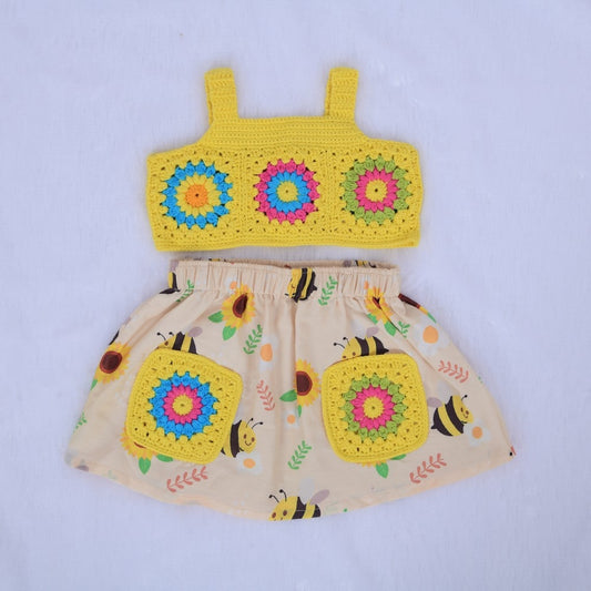 Sunbee Garden Crochet Set