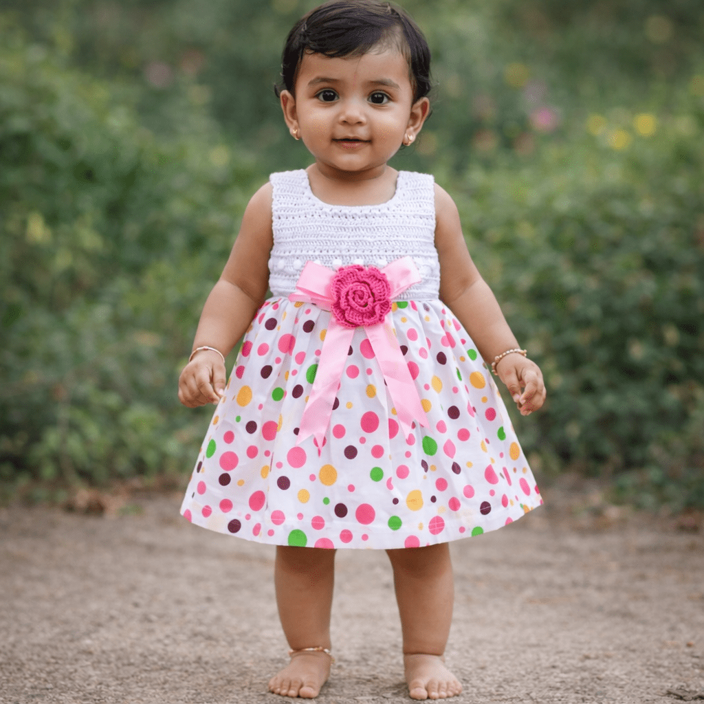 Sprinkle Joy Baby Frock
