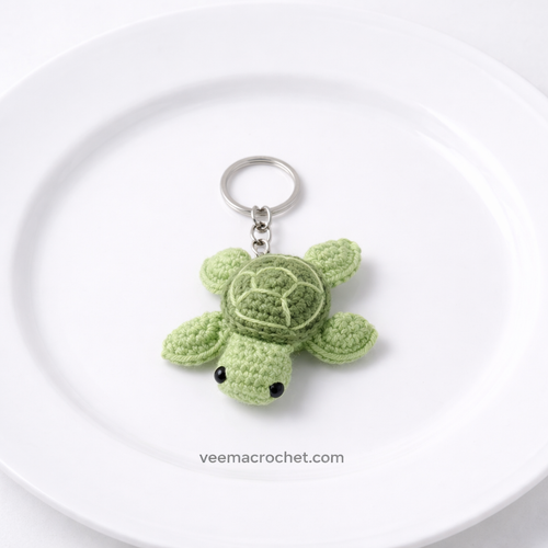 Little Wanderer Turtle Keychain