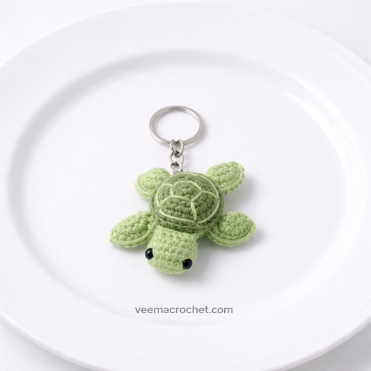 Little Wanderer Turtle Keychain