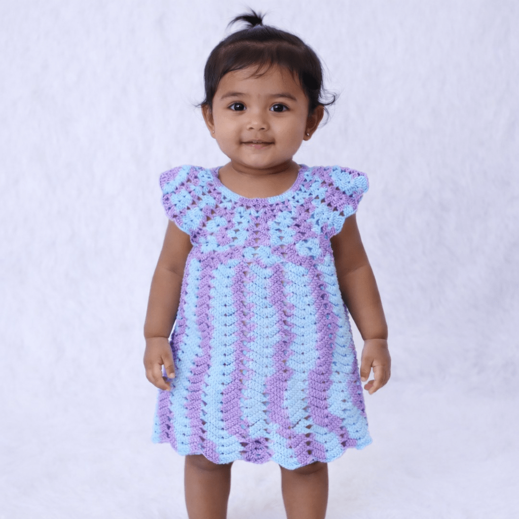 TwilightShell Crochet Dress
