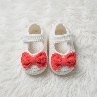 Handcrafted Crochet Baby Shoes – Soft & Cozy for Tiny Feet – handmade crochet baby shoes by Veema Crochet