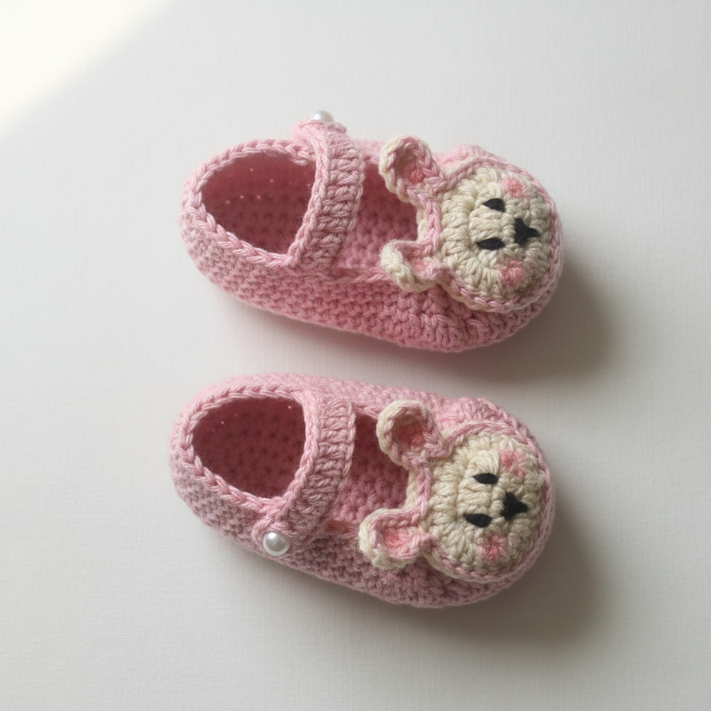 Full Handmade Crochet Baby Romber Set – Soft & Cozy for Newborns