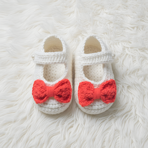 Handcrafted Crochet Baby Shoes – Soft & Cozy for Tiny Feet