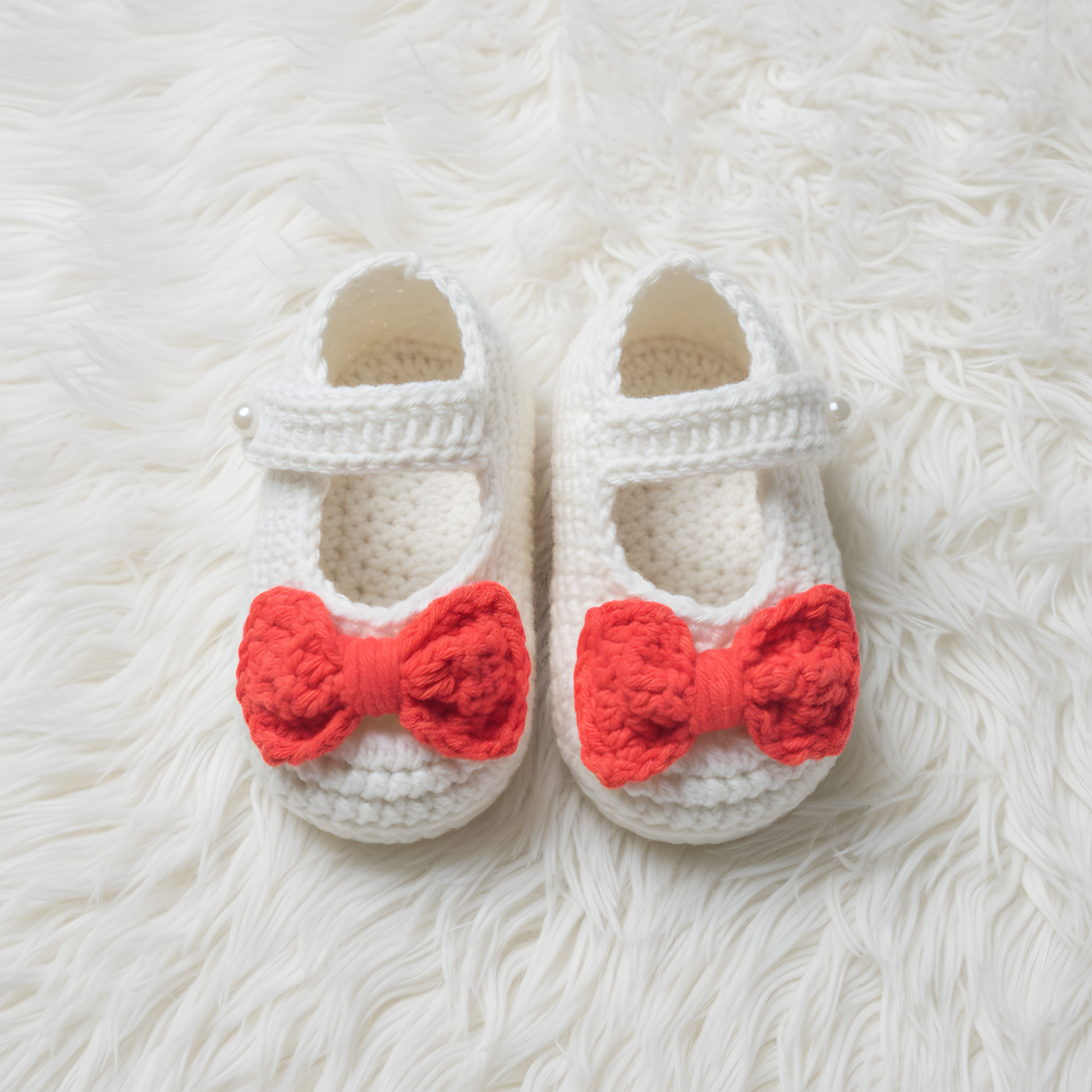 Handcrafted Crochet Baby Shoes – Soft & Cozy for Tiny Feet