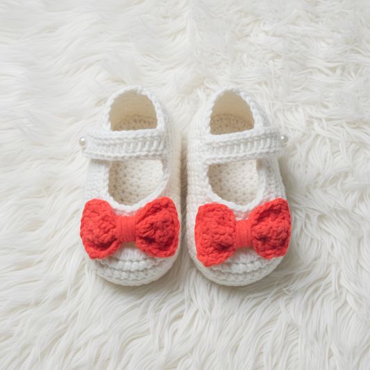Handcrafted Crochet Baby Shoes – Soft & Cozy for Tiny Feet