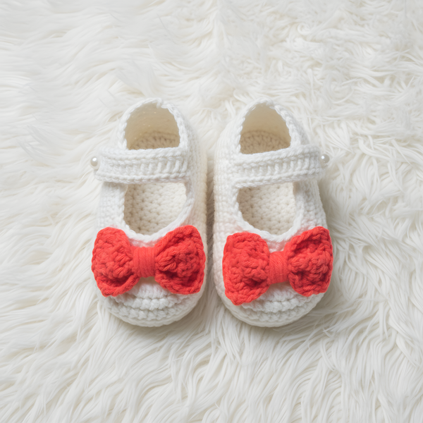 Handcrafted Crochet Baby Shoes – Soft & Cozy for Tiny Feet