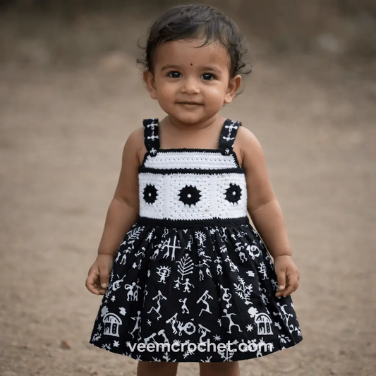 Tribal Threads Crochet Dress – handmade crochet dress by Veema Crochet