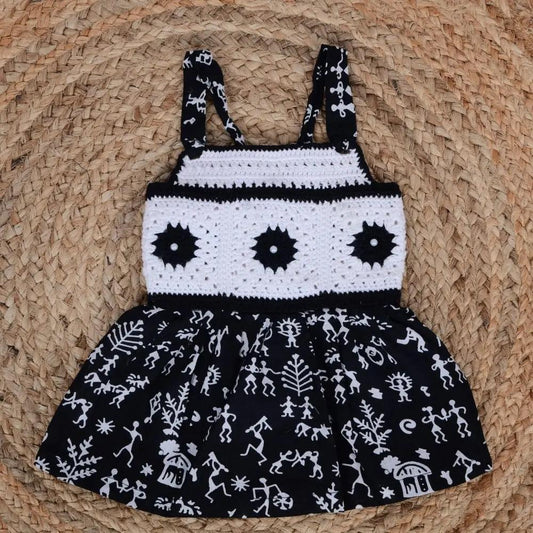 Tribal Threads Crochet Dress – close-up detail of crochet dress, Veema Crochet